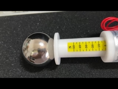 Proba de ensaio 11 Proba de ensaio sem juntas com propulsor de 50 N Conforme a norma IEC61032