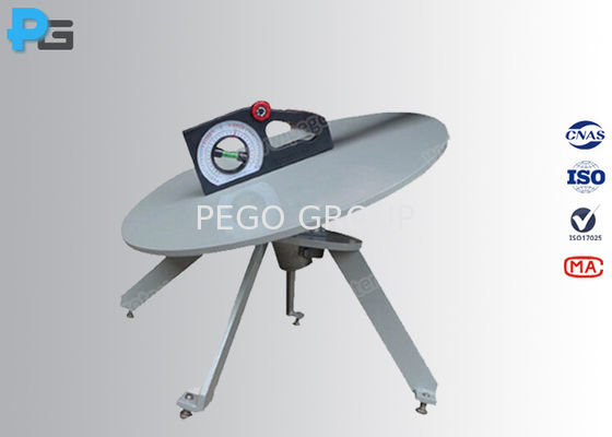 Dispositivo plano inclinado de aço inoxidável bonde manual do equipamento de teste da segurança