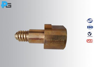 Calibre durável E14 do tampão da lâmpada, certificação do calibre de tomada CNAS da linha